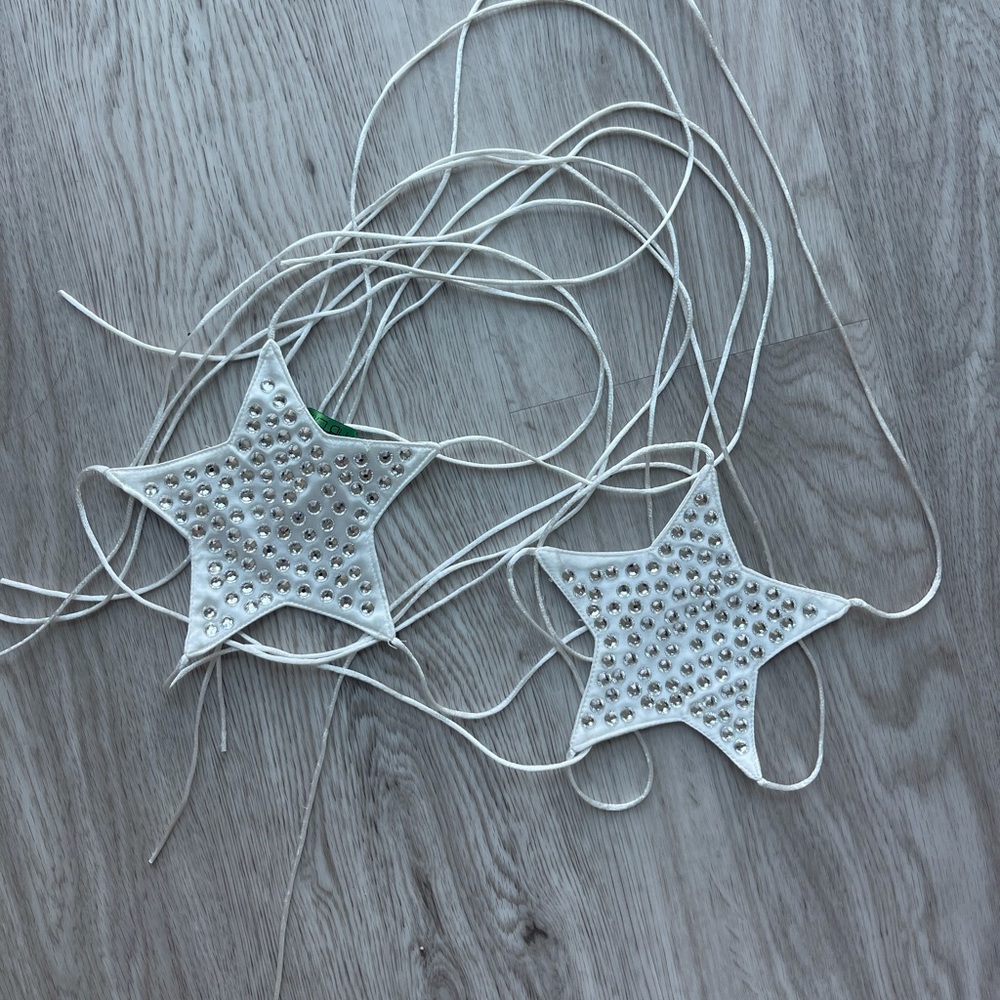 Star studded bra top, perfect for a festival